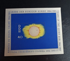 ALEMANIA DDR ASTRONOMÍA 1964 Yv BF 16 MNH - 1950-1970