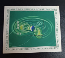 ALEMANIA DDR ASTRONOMÍA 1964 Yv BF 17 MNH - 1950-1970