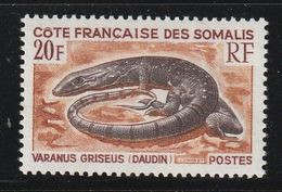 COTE Des SOMALIS - N°328 ** (1967) Varan - Neufs