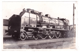 LES LOCOMOTIVES FRANCAISES - Chemin De Fer Du P.O - Midi - Machine 3.652 (carte Photo) - Trains