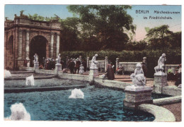 BERLIN - Märchenbrunnen Im Friedrichschain (carte Animée) - Friedrichshain