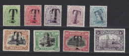 Belgie - Belgique TX17/25 - Plakker - Charnière - Timbres