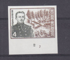 Belgique - COB 1726 - NON Dentelé - Avec Numéro De Planche 2 - Tirage 34 Timbres - Caporal - Guerre 14/18 - - 1961-1980