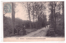 RUEIL - La Route Au Bois De St Cucufa (carte Animée) - Rueil Malmaison