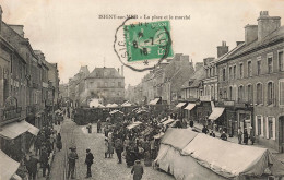 FRANCE - Isigny Sur Mer - La Place Et Le Marché - Animé - Carte Postale Ancienne - Andere & Zonder Classificatie