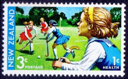 New Zealand 1971 MNH, Women's Hockey, Sports - Hockey (su Erba)