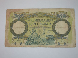 ALBANIE - 100 Njizet Franga 1939 (date Non Marqué) - Banca Nazionale D'Albania   **** EN ACHAT IMMEDIAT **** - Albanië