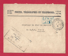 !!! INDOCHINE, LETTRE EN FRANCHISE DU BPM 403 EN PORT LOCAL POUR LE BPM 405 DE 1948 - Lettres & Documents