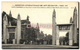 CPA Exposition Internationale Des Arts Decoratifs Paris 1925 Porte D Honneur - Exhibitions