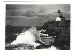 Photo Ancienne -  22 Ploumanach    Le Phare - Annee  Juillet 1950 - Places