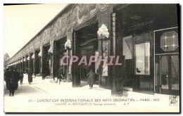 CPA Exposition Internationale Des Arts Decoratifs Paris 1925 Galerie Des Bouthiques - Exhibitions