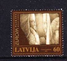 Europa Cept 2003 Latvia 1v ** Mnh (59558B) ROCK BOTTOM PRICE - 2003