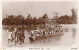 Sierra Leone - Boat Crossing - Sierra Leone