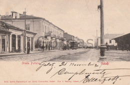 Romania - Galati - Strada Portului - Tram - Roumanie