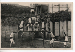 Carte Postale Ancienne Salbris - Société De Gymnastique - Sports - Salbris