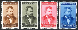 REF 091 > TURQUIE < Yv N° 930 à 933 * * < Neuf Luxe Dos Visible MNH * * Cat 18 € - Turkey > Poete Namik Kemal - Ongebruikt