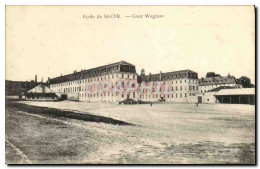CPA Ecole De Saint Cyr Cour Wagram Militaria - St. Cyr L'Ecole