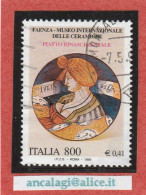 USATI ITALIA 1999 - Ref.0810 "FAENZA, MUSEO DELLE CERAMICHE" 1 Val. - - 1991-00: Used