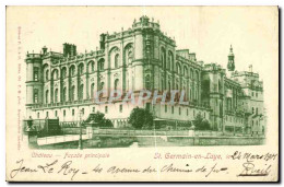 CPA St Germain En Laye Chateau Facade Principale - St. Germain En Laye (castle)
