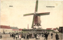 ZELE /  ZANDBERGPLAATS / MOLEN - Zele