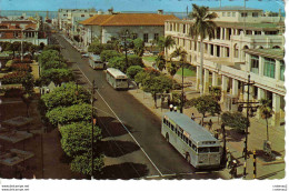 Jamaïque JAMAICA King Street KINGSTON PUB By The Novelty Trading Co Ltd En 1969 VOIR ZOOM Bus Ancien Beau Timbre - Giamaica