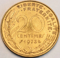 France - 20 Centimes 1973, KM# 930 (#4259) - 20 Centimes