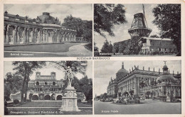 Potsdam, Schloss Sanssouci, Historische Mühle, Orangerie Und Denkmal Friedrich D. Grossen, Neues Palais - Potsdam