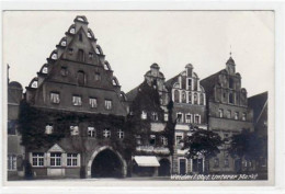 39046904 - Weiden Mit Haeuserreihe Am Unteren Markt Gelaufen Von 1936 Kleiner Knick Oben Rechts, Leichter Stempeldurchd - Weiden I. D. Oberpfalz