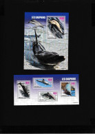 Central African Republic 2023 Marine Life Dolphins - Zentralafrik. Republik