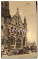 CPA Gand Halle Aux Draps - Gent