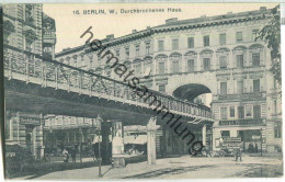 Berlin - Durchbrochenes Haus - Bülowstrasse - Schöneberg