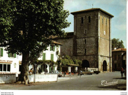 64 ASCAIN N°1014 L'Eglise Mairie Hôtel Restaurant LA MAISIN D'OTHARRE Renault R16 VW Golf Simca 1500 VOIR DOS - Ascain