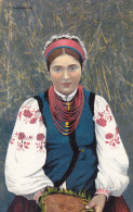 Ukraine - Woman In Traditional Costume Ca.1910 - Ukraine