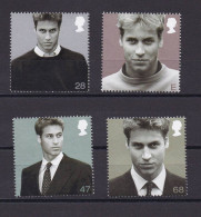 GRANDE-BRETAGNE 2003 TIMBRE N°2454/57 NEUF** PRINCE WILLIAMS - Neufs