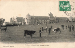 FRANCE - Environs De Carentan - Vue Sur L'école De Coigny - Carte Postale Ancienne - Carentan