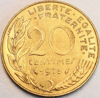 France - 20 Centimes 1975, KM# 930 (#4261) - 20 Centimes