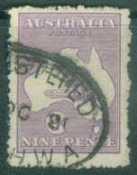 Australie    Michel  46 X III  Ou  Yvert  9a  Ob  TB  - Oblitérés