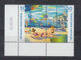 Europa Cept 2004 Macedonia 2v ** Mnh  (59560A) ROCK BOTTOM - 2004