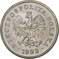 Pologne, 20 Groszy, 1992, Warsaw, Cupro-nickel, SUP, KM:280 - Pologne