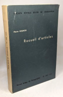 Recueil D'articles Sociéte Royale Belge De Géographie Au Professeur - Revue Belge De Géographie 93 - 1969 1-2-3 - Autres & Non Classés