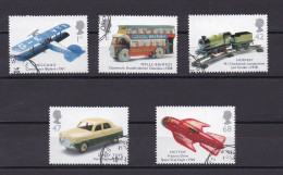 GRANDE-BRETAGNE 2003 TIMBRE N°2474/78 OBLITERE JOUETS - Used Stamps