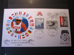 Autriche Carte Sport Ski - Ski