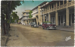 AFRIQUE COTE D IVOIRE ABIDJAN. LE BOULEVARD ANTONETTI. CARTE ECRITE - Costa De Marfil