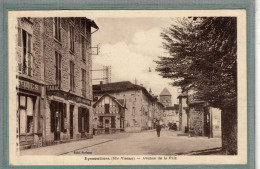 CPA (87) EYMOUTIERS - Aspect De L'avenue De La Paix En 1940 - Eymoutiers