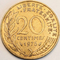 France - 20 Centimes 1976, KM# 930 (#4262) - 20 Centimes