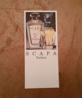 Carte Scapa - Profumeria Moderna (a Partire Dal 1961)