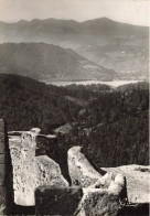 FRANCE - Panorama Vu Du Haut Du Château De Murols Sur Le Lac Chambon Et Les Monts Dore - Carte Postale Ancienne - Le Mont Dore