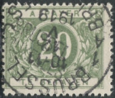 Belgique Timbre-taxe (TX) - Surcharge Locale De Distributeur - BRUSELL / BRUXELLES - (F944) - Postzegels