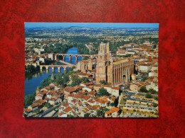 Carte  ALBI VUE AERIENNE - Albi