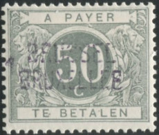 Belgique Timbre-taxe (TX) - Surcharge Locale De Distributeur - BRUSELL / BRUXELLES - (F945) - Timbres